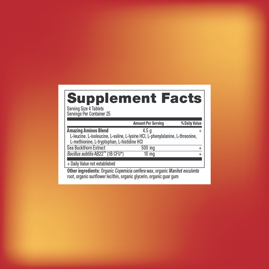 Farm2Market Amazing Aminos+ Longevity Tablets†