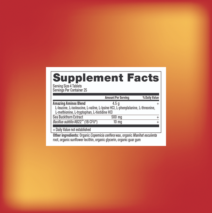 Farm2Market Amazing Aminos+ Longevity Tablets†