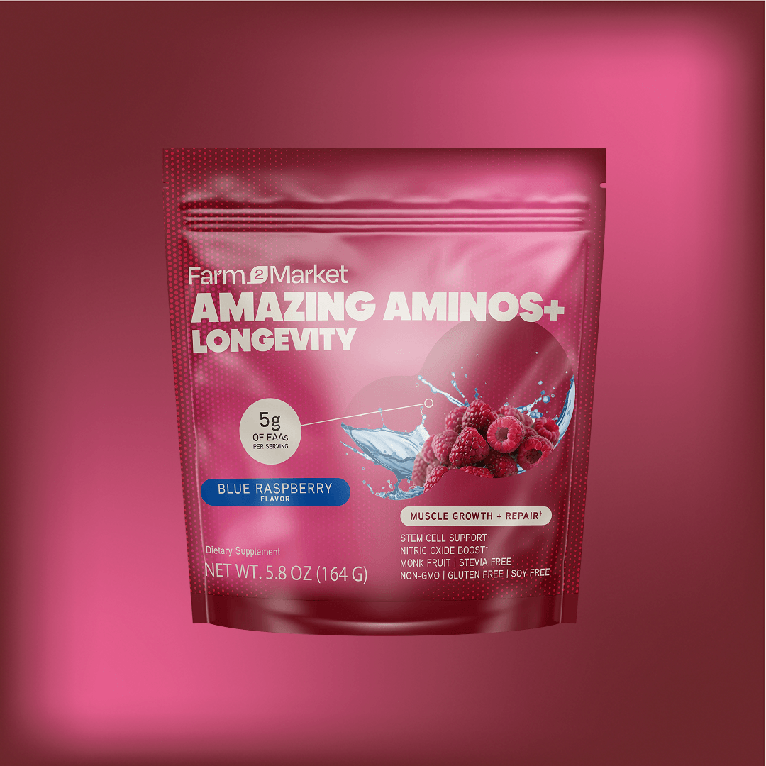 Farm2Market Amazing Aminos+ Longevity†