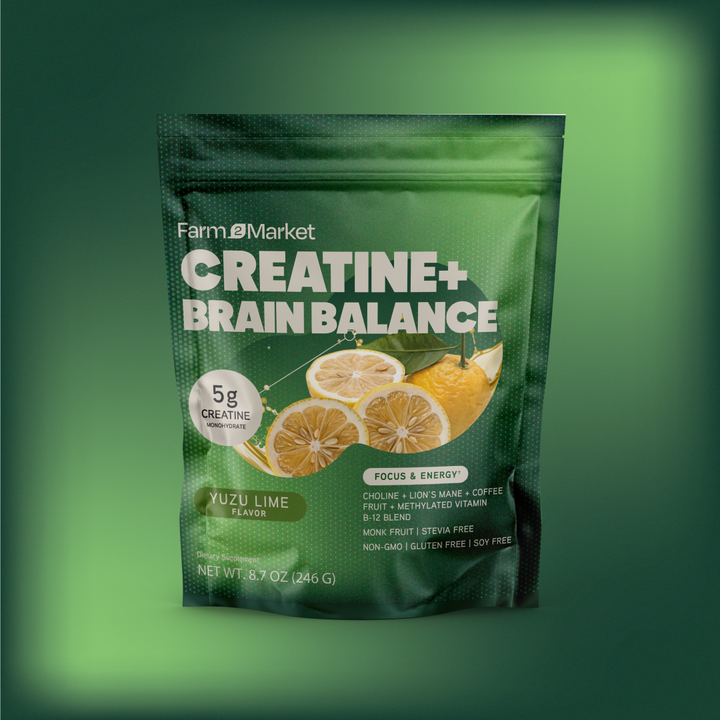 Farm2Market Creatine+ Brain Balance†
