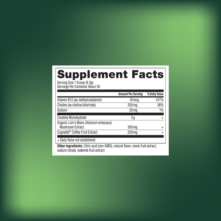 Farm2Market Creatine+ Brain Balance†