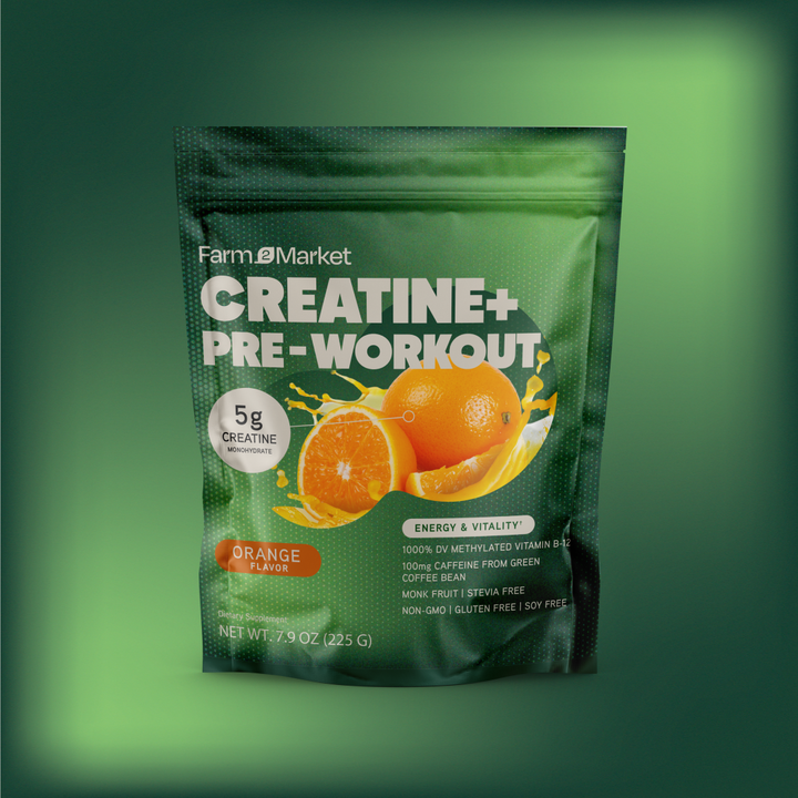Farm2Market Creatine+ Pre-Workout