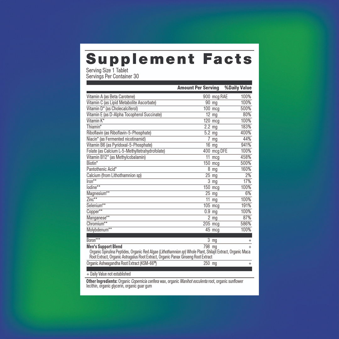 Farm2Market Methylated Multi+ Men