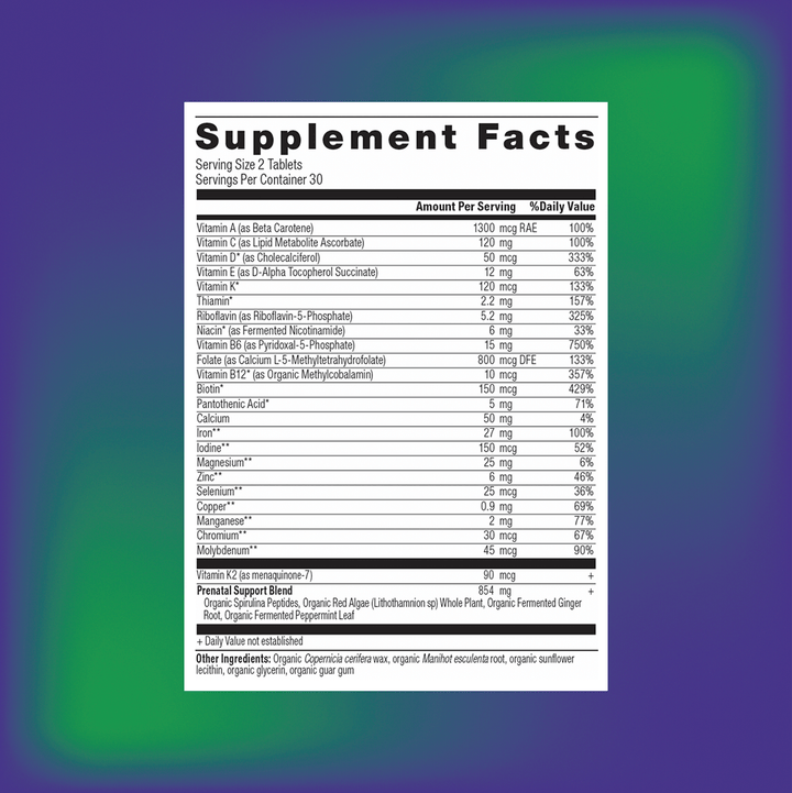 Farm2Market Methylated Multi+ Prenatal