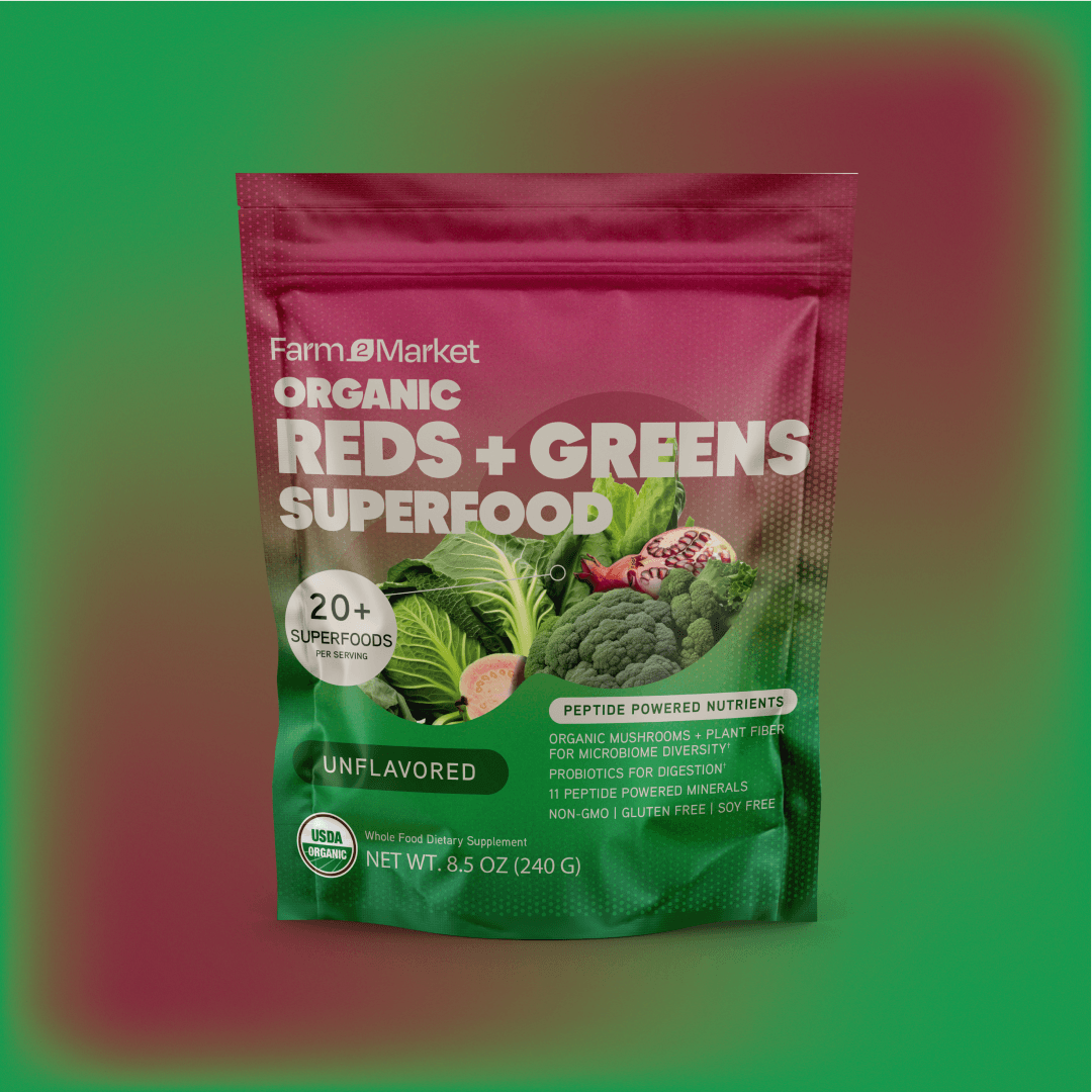 Farm2Market Organic Reds + Greens Superfood