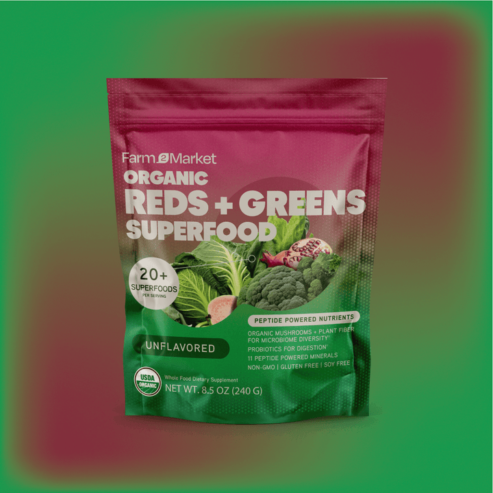 Farm2Market Organic Reds + Greens Superfood
