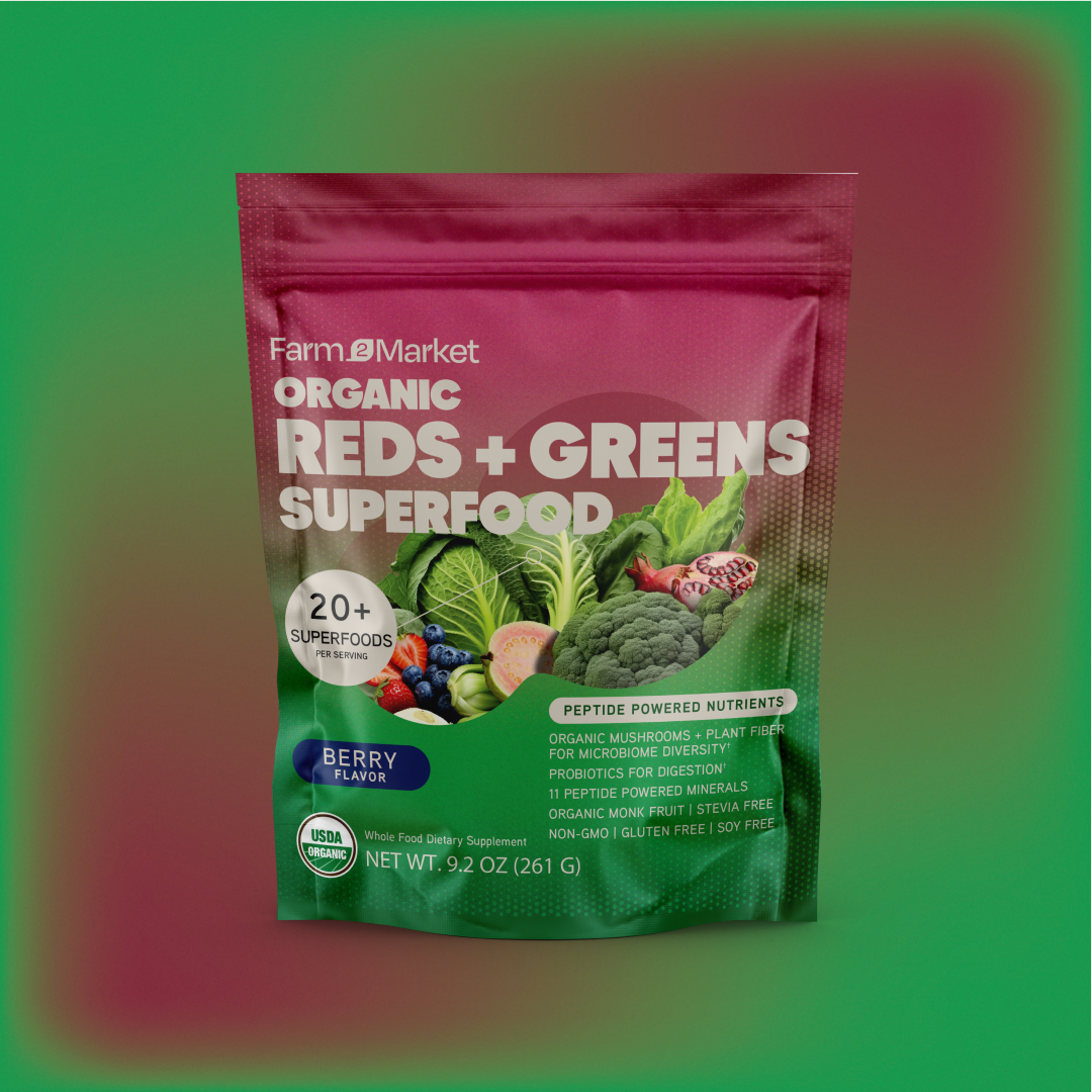 Farm2Market Organic Reds + Greens Superfood