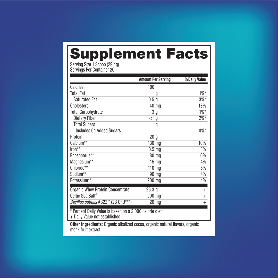 Farm2Market Organic Whey Protein