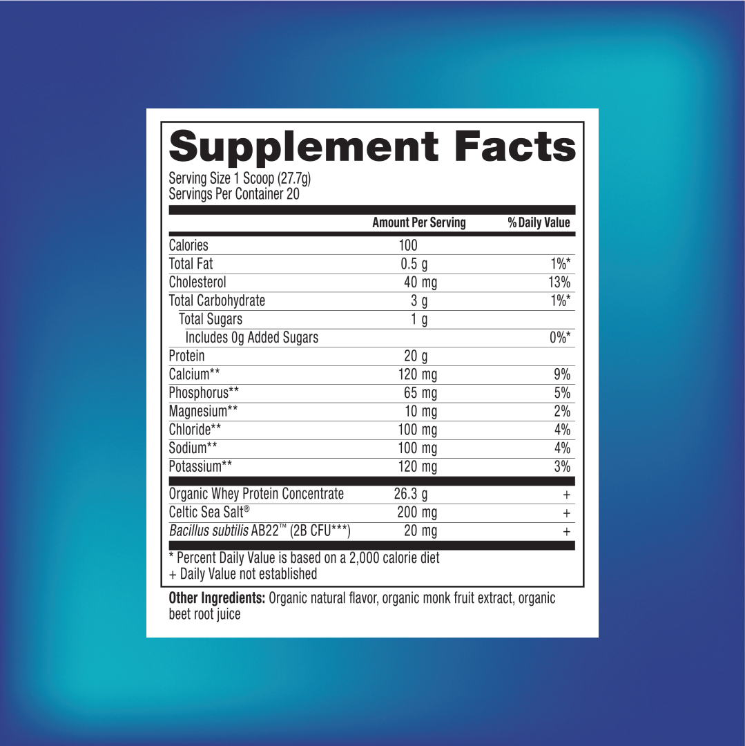 Farm2Market Organic Whey Protein