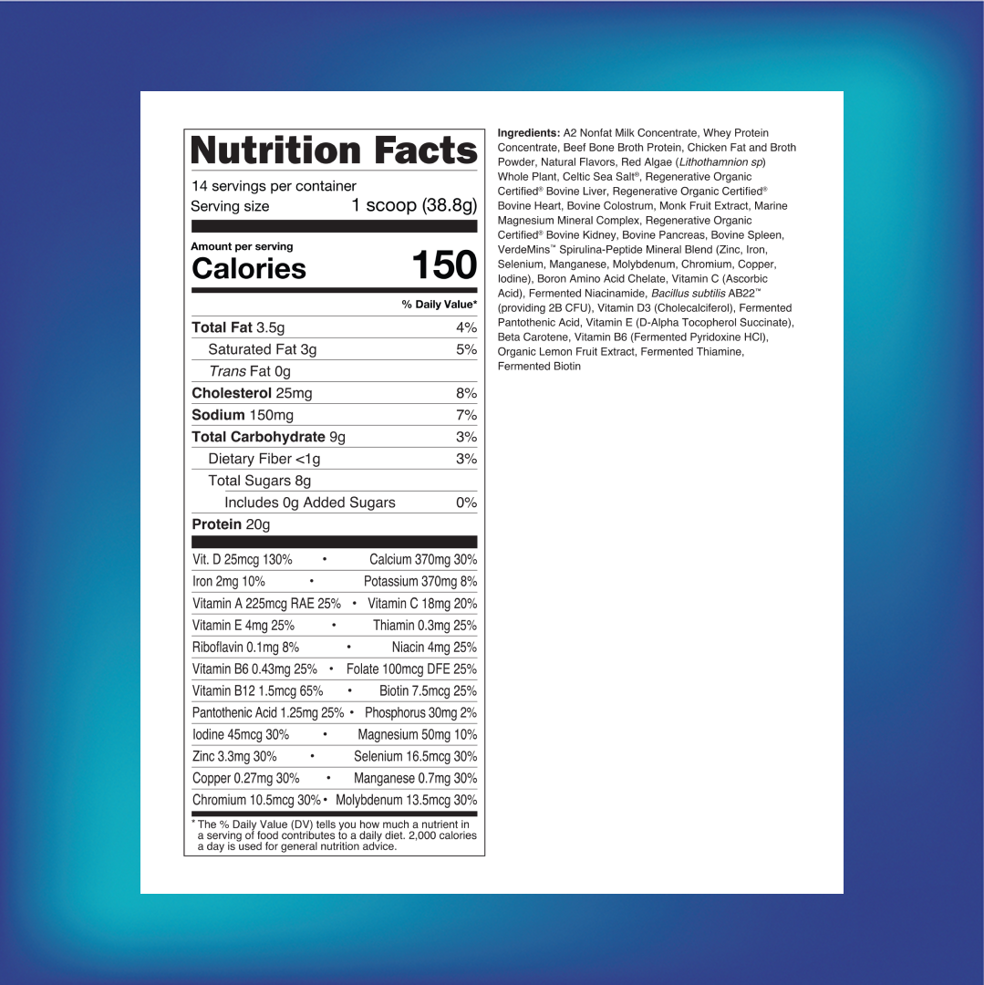 Farm2Market Protein + Meal Animal Based