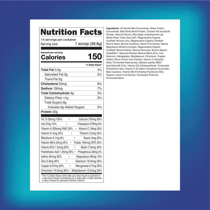 Farm2Market Protein + Meal Animal Based