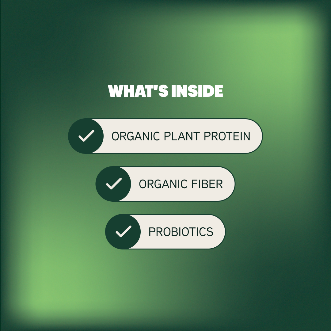 Farm2Market Protein + Meal Organic Plant Based