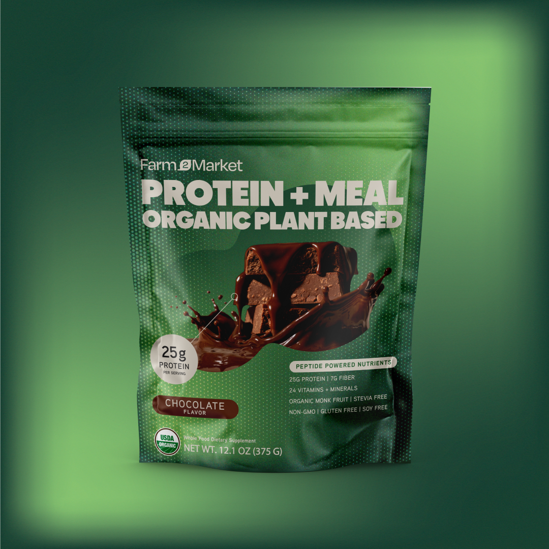 Farm2Market Protein + Meal Organic Plant Based
