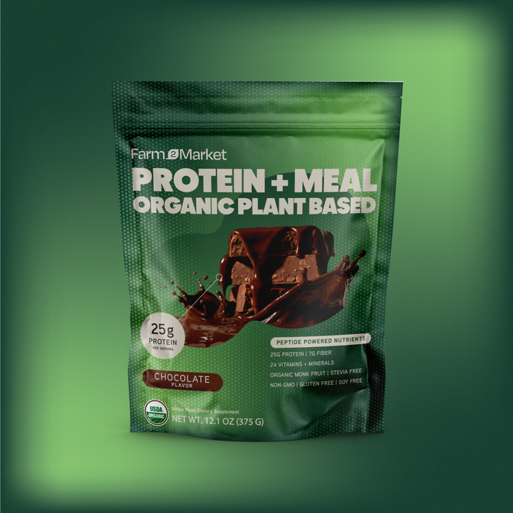 Farm2Market Protein + Meal Organic Plant Based